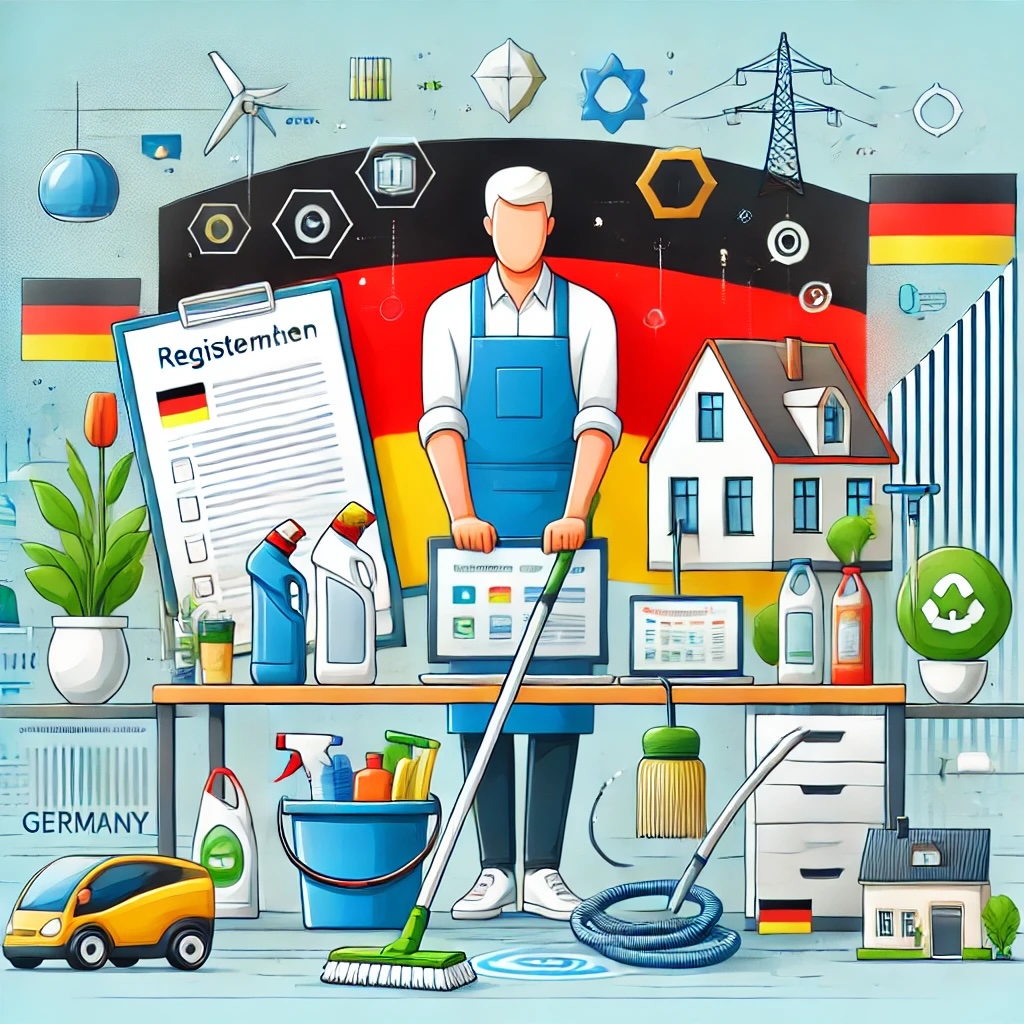 How to Start a Cleaning Company in Germany